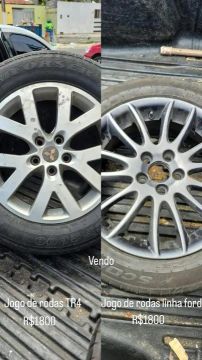 Jogo de Rodas Mitsubishi TR4 e linha ford