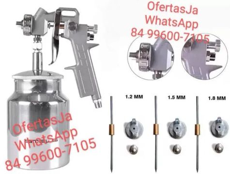Pistola de Pintura por Sucção 1.000ML em Alumínio