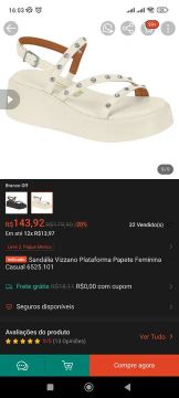 VENDO SANDÁLIA 