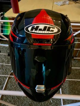 Capacete HJC RPHA 11 Carbon Vermelhor nº 56