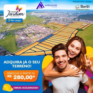 ' Terreno parcelado - próximo ao aeroporto