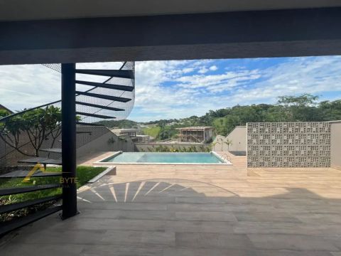 Sobrado em Condomínio para Venda em Goiânia, Jardins Madri, 4 dormitórios, 4 suítes, 1 ban