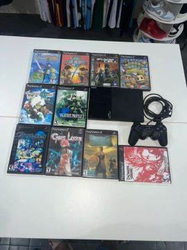 Ps2 completo com jogos