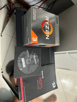 PC Gamer Completo - Ryzen 3 + Placa Mãe Gigabyte - TROCO