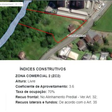Excelente Terreno com total de 4.594 m² - Itoupava Central