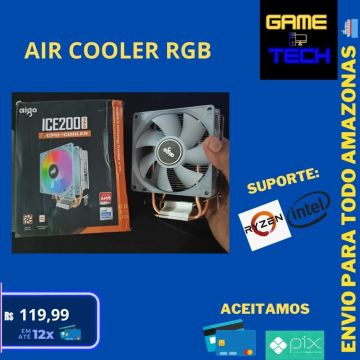 Cooler para CPU Aigo ICE200 RGB