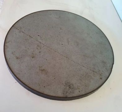 Disco de aço Inox 304, espessura 5/8", diâmetro 325 mm