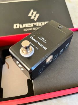 Pedal Afinador/Fonte OverTone OPT-1