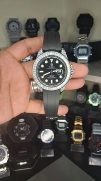 Relógio R.O.L.E.X Sub. Mariner 46mm Preto