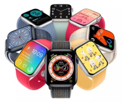 Mini Smartwatch Gs8 41mm Relogio Inteligente Modelo Watch 8 Cores Variadas