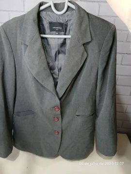 Blazer Feminino Cinza Tam: 44