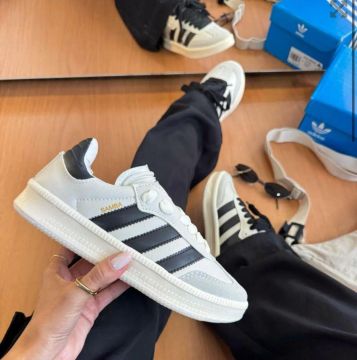 Tênis Adidas Samba branco 