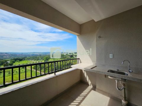 Apartamento novo recém entregue Edifício Harmonia em Vila do Golf, Ribeirão Preto/São Paul