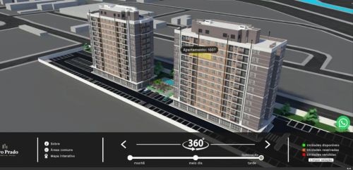 Saia do aluguel: Apartamento no 10º andar em Cond. Clube próx. PUC: Sinal + financiamento