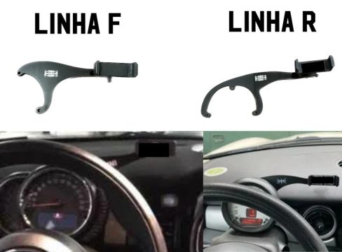 Suporte celular mini cooper 