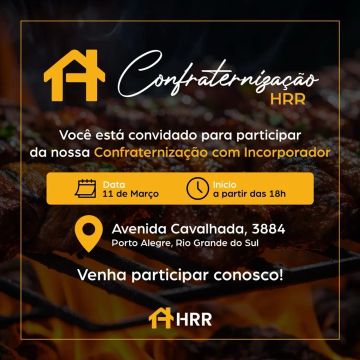 Confraternização HRR com Incorporador