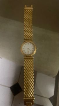  Bucherer 956.901 de pulso dourado masculino 