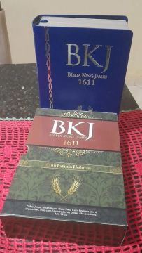 Bíblia King James 1611 com Estudo Holman