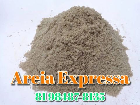 Areia para construção - Entrega rápida!