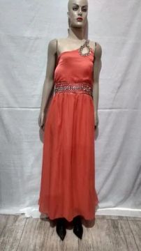 Vestido longo de festa 