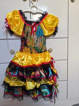 Vestido de quadrilha 