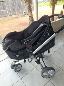Carrinho e bebe conforto kiddo
