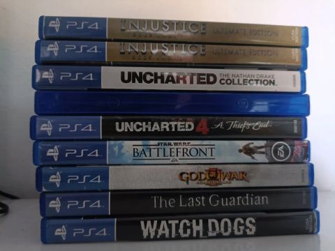 Lote de Jogos PS4 - Diversos Títulos