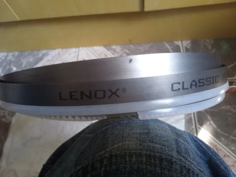 Lamina Serra de Fita (Lenox) 1" x 3140 - 4-6 dentes + Macho Máq. M30 x 3,5