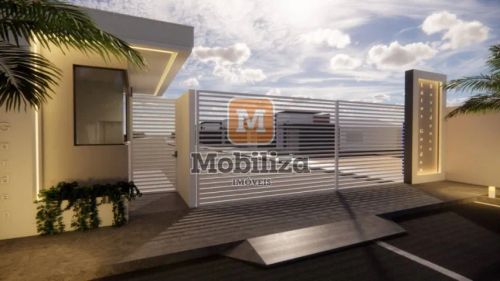 Casa moderna na planta com 3 quartos - Residencial Lótus 