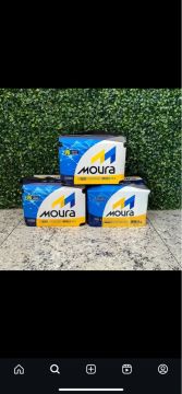 Bateria Moura 60Ah e 75Ah novas