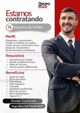Vaga de Vendedor 