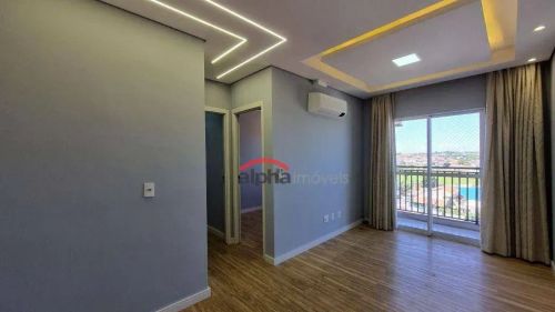 Apartamento com 2 dormitórios para alugar, 56 m² por R$ 2.850,00/mês - Parque Gabriel - Ho