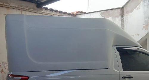 Capota de fibra alta da Strada