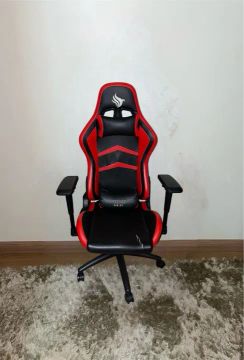 Cadeira PICHAU DONEK II PRETA/VERMELHA