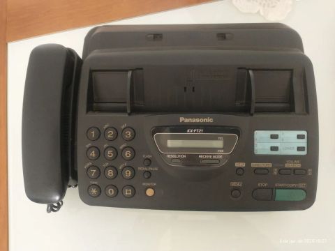 FAX Panasonic KX-FT 21, em Ótimo Estado