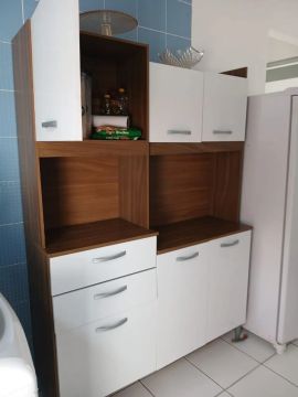 Armário de Cozinha Branco novo