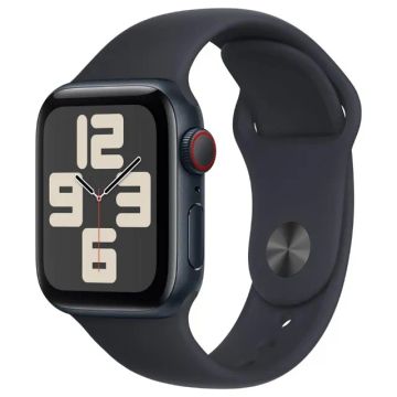 Apple Watch SE2 40MM  GPS + Celular Cor Midnight Aluminium  S-M Sport Band MRG63LLA