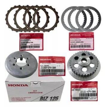 Jogo de embreagem Honda Biz 125
