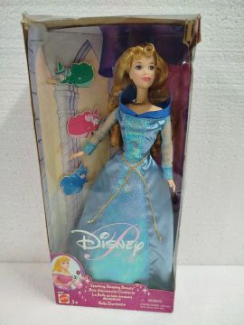 Bela Adormecida Cintilante Barbie ( Aurora ) Disney Mattel 2001  Brinquedos