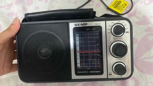 Rádio Semp TR01B (RELÍQUIA!)
