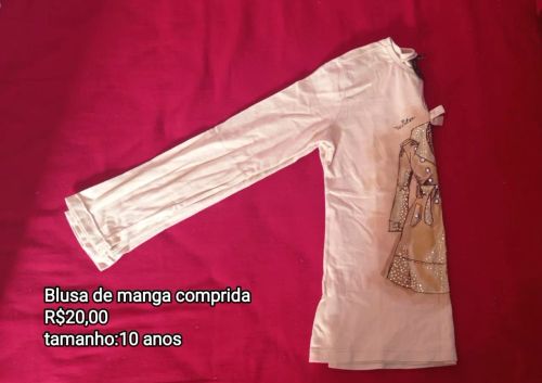 Blusas de Manga Longa 
