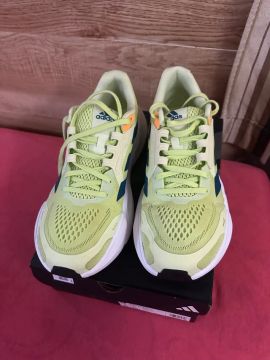 Tênis de corrida Adidas Adistar 1 M Pulse Lime Flash laranja masculino