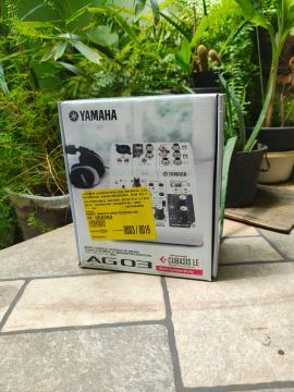 OPORTUNIDADE!!!! Mesa de Som Yamaha AG03 - Nova