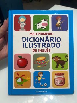 Livro - infantil - meu primeiro dicionário de inglês 