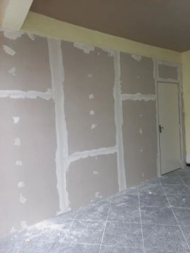 Parede de gesso acartonado o driwall 