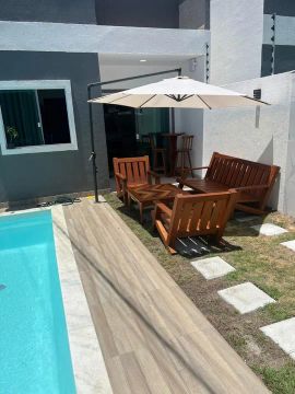 CASA BEIRA MAR JAUÁ FINAL DE SEMANA R$: 1.200,00