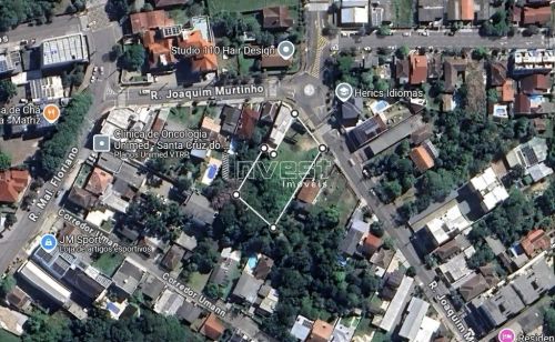 Terreno de 1471,60m² a uma quadra do centro de Santa Cruz do Sul