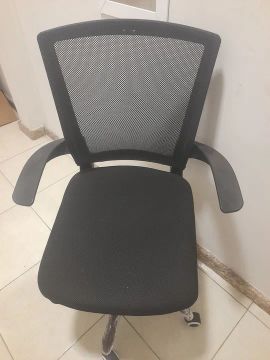Cadeira de Escritório Mesh Preta