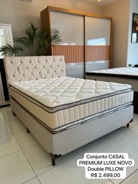 CAMA CASAL QUALIDADE- BELEZA E CONFORTO 