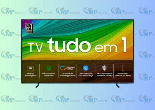 Loja MP Imports: Samsung Smart TV 50" QLED 4K Q60D,  Modo Game, Tela sem limites, Alexa
